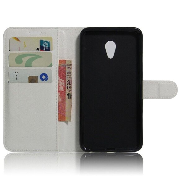 Чехол с визитницей для Meizu MX6 (белый)