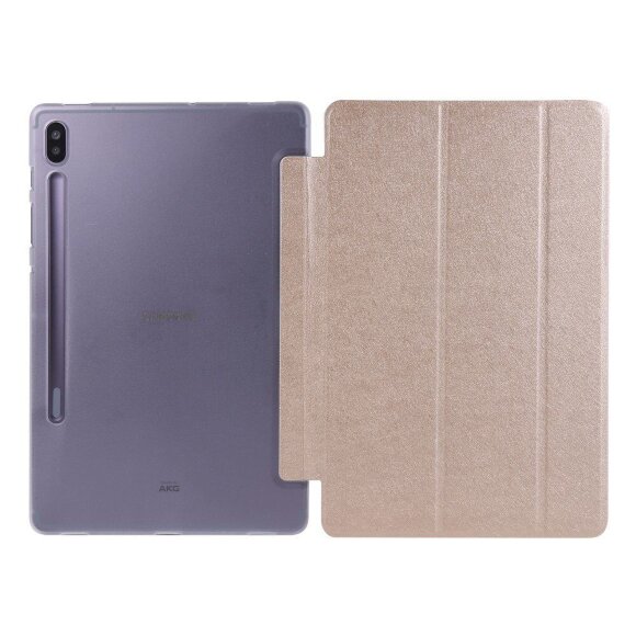 Чехол Smart Case для Samsung Galaxy Tab S7 SM-T870 / SM-T875 и Galaxy Tab S8 SM-X700 / SM-X706 (золотой)