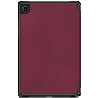 Планшетный чехол для Samsung Galaxy Tab A8 10.5 (2021) SM-X200 / SM-X205 (цвет - красное вино) с магнитом