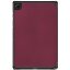 Планшетный чехол для Samsung Galaxy Tab A8 10.5 (2021) SM-X200 / SM-X205 (цвет - красное вино) с магнитом