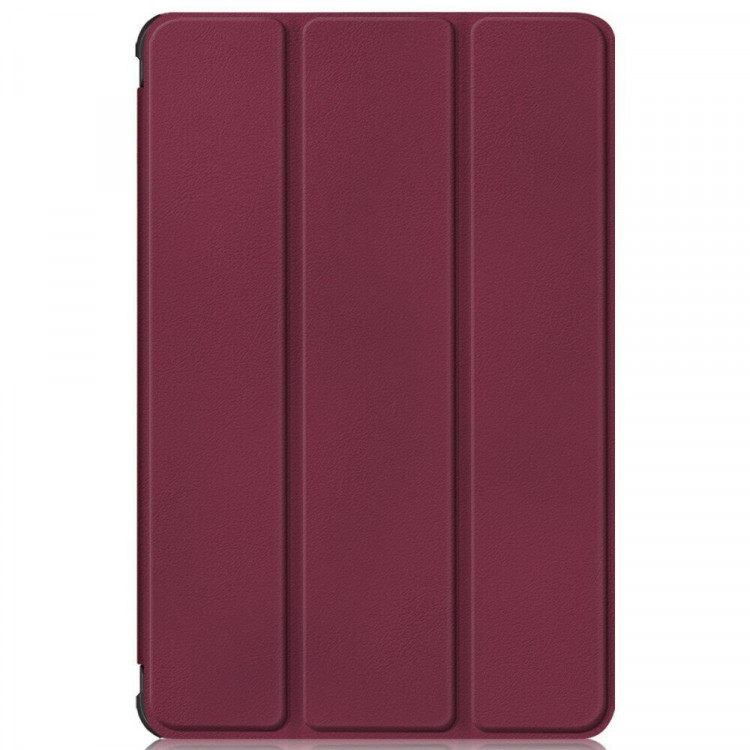 Планшетный чехол для Samsung Galaxy Tab A8 10.5 (2021) SM-X200 / SM-X205 (цвет - красное вино) с магнитом