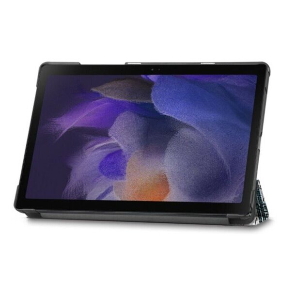 Планшетный чехол для Samsung Galaxy Tab A8 10.5 (2021) SM-X200 / SM-X205 (цвет - красное вино) с магнитом