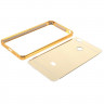 Алюминиевый бампер-чехол для Xiaomi Mi4s (золотой)