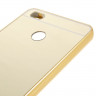 Алюминиевый бампер-чехол для Xiaomi Mi4s (золотой)