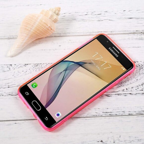 Нескользящий чехол для Samsung Galaxy J7 Prime SM-G610F/DS (малиновый) (On7 2016 SM-G6100) Нескользящий чехол для Samsung Galaxy J7 Prime SM-G610F/DS (малиновый) (On7 2016 SM-G6100)