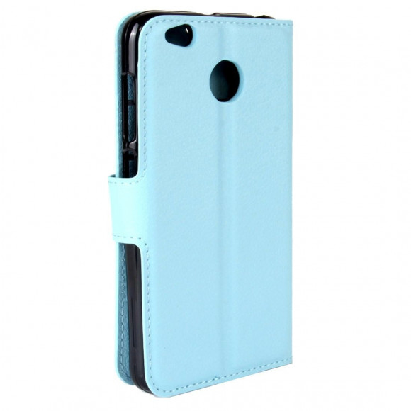 Чехол с визитницей для Xiaomi Redmi 4X (голубой) Чехол с визитницей для Xiaomi Redmi 4X (голубой)