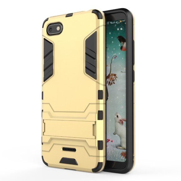 Чехол Duty Armor для Xiaomi Redmi 6A (золотой) Чехол Duty Armor для Xiaomi Redmi 6A (золотой)
