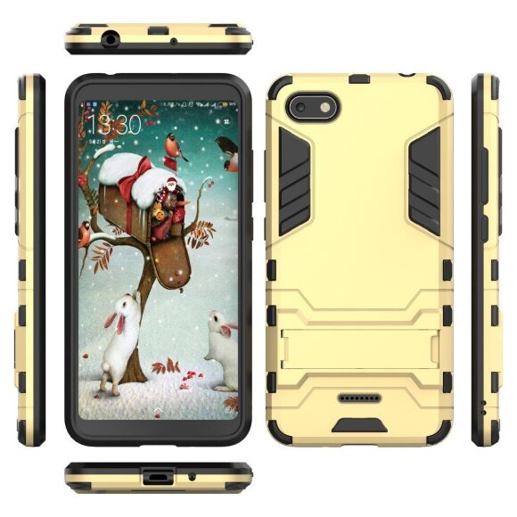 Чехол Duty Armor для Xiaomi Redmi 6A (золотой) Чехол Duty Armor для Xiaomi Redmi 6A (золотой)