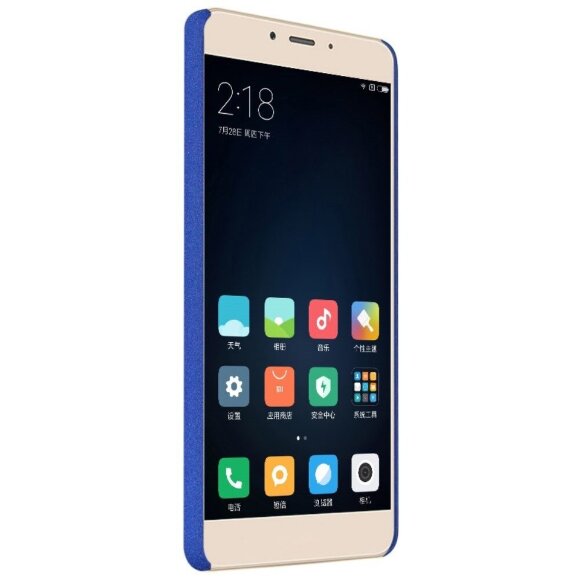 Чехол iMak Finger для Xiaomi Redmi Note 4 (голубой)