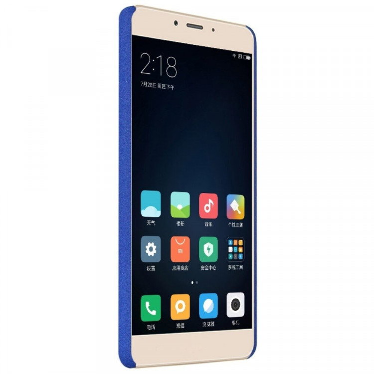 Чехол iMak Finger для Xiaomi Redmi Note 4 (голубой)