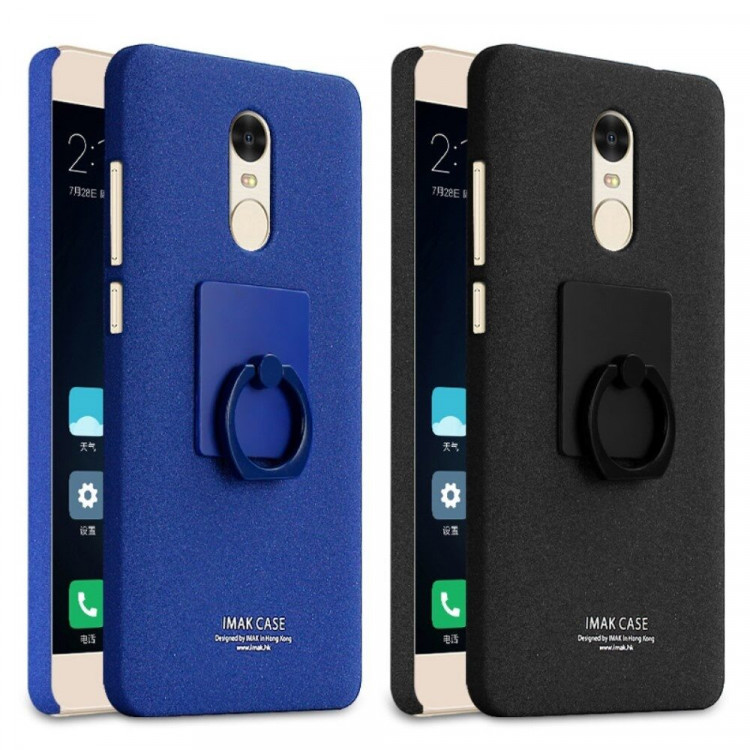 Чехол iMak Finger для Xiaomi Redmi Note 4 (голубой)