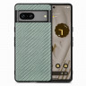 Чехол Carbon Texture для Google Pixel 8 (зеленый)