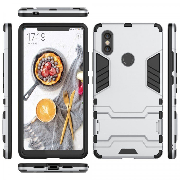 Чехол Duty Armor для Xiaomi Mi 8 SE (серебряный)