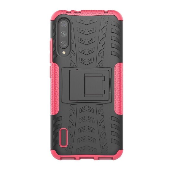 Чехол Hybrid Armor для Xiaomi Mi CC9e / Xiaomi Mi A3 (черный + розовый) Чехол Hybrid Armor для Xiaomi Mi CC9e / Xiaomi Mi A3 (черный + розовый)