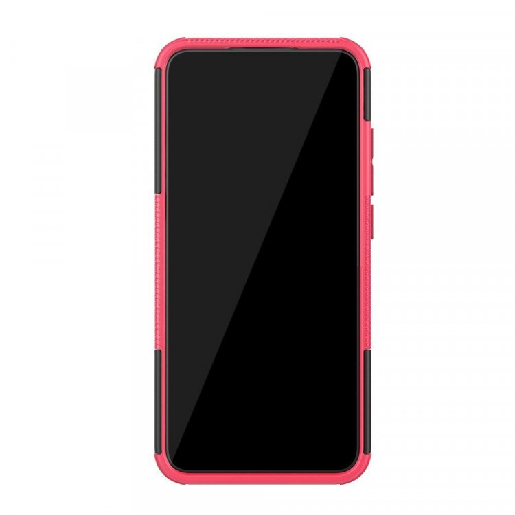 Чехол Hybrid Armor для Xiaomi Mi CC9e / Xiaomi Mi A3 (черный + розовый)