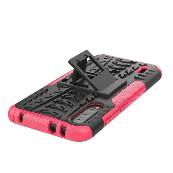 Чехол Hybrid Armor для Xiaomi Mi CC9e / Xiaomi Mi A3 (черный + розовый) Чехол Hybrid Armor для Xiaomi Mi CC9e / Xiaomi Mi A3 (черный + розовый)