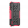 Чехол Hybrid Armor для Xiaomi Mi CC9e / Xiaomi Mi A3 (черный + розовый)