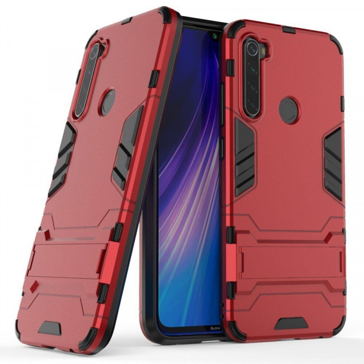 Чехол Duty Armor для Xiaomi Redmi Note 8 (красный)