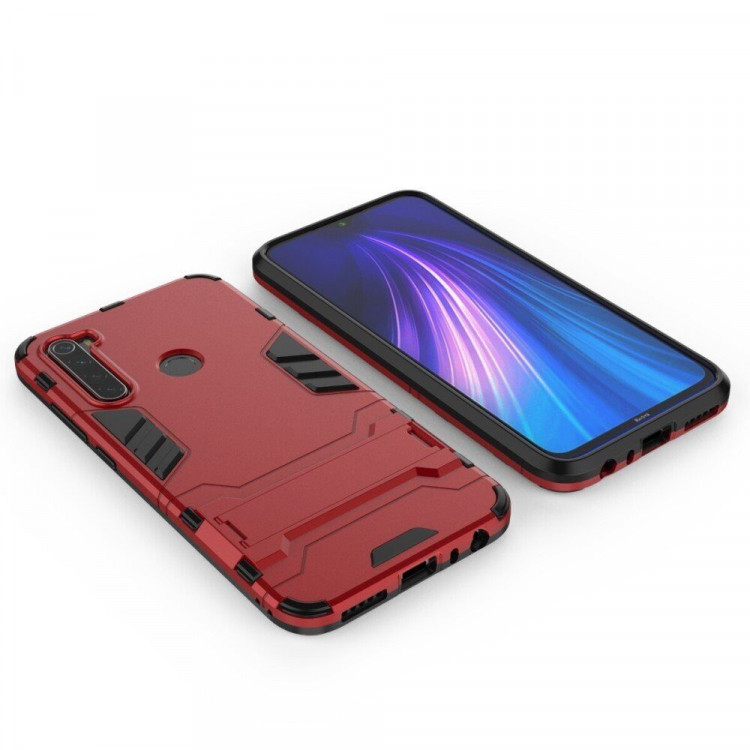 Чехол Duty Armor для Xiaomi Redmi Note 8 (красный)