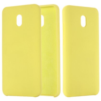 Силиконовый чехол Mobile Shell для Xiaomi Redmi 8A (желтый)