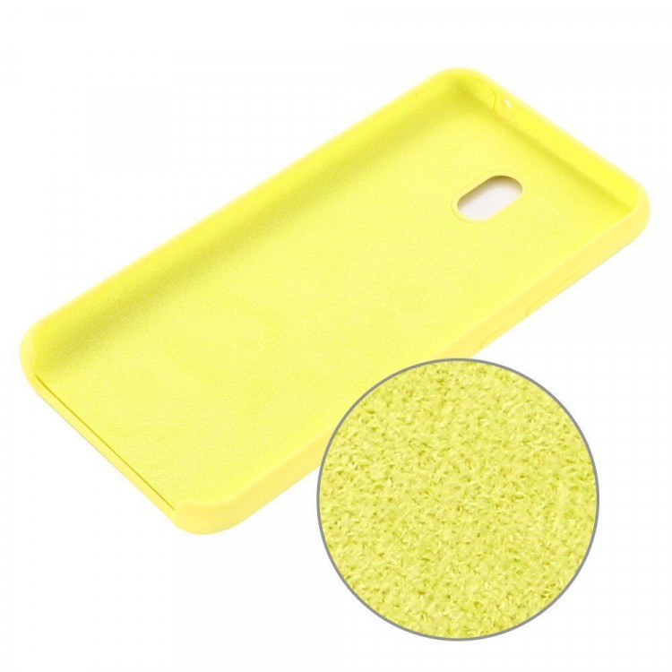 Силиконовый чехол Mobile Shell для Xiaomi Redmi 8A (желтый)