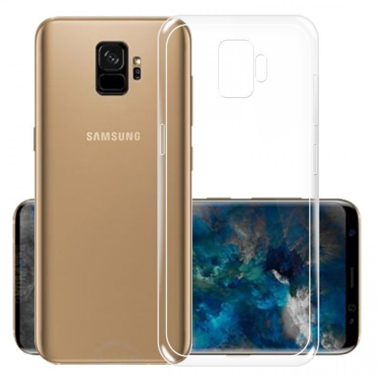 Силиконовый TPU чехол для Samsung Galaxy S9