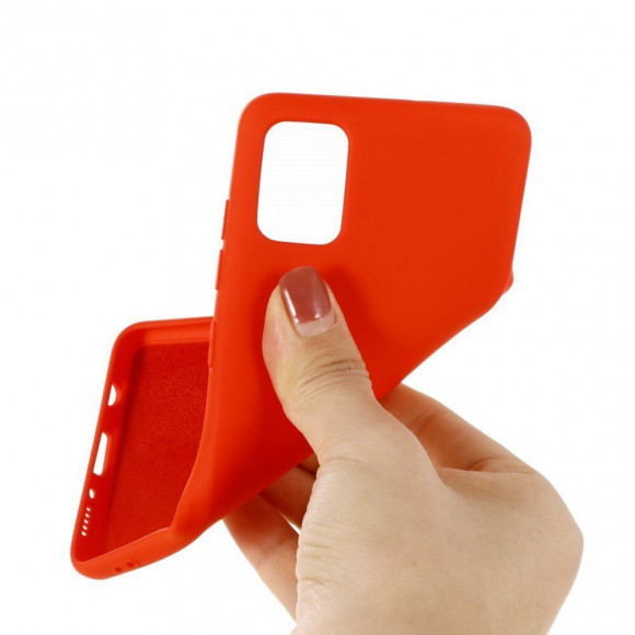 Силиконовый чехол Mobile Shell для Samsung Galaxy A51 (красный) Силиконовый чехол Mobile Shell для Samsung Galaxy A51 (красный)