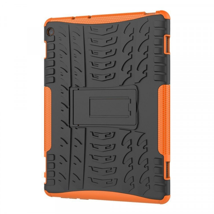 Чехол Hybrid Armor для Huawei MediaPad M3 Lite 10 (черный + оранжевый)