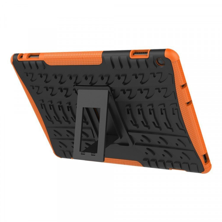 Чехол Hybrid Armor для Huawei MediaPad M3 Lite 10 (черный + оранжевый)