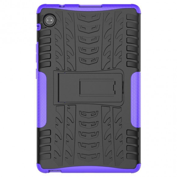 Чехол Hybrid Armor для Huawei MatePad T8 (черный + фиолетовый) Чехол Hybrid Armor для Huawei MatePad T8 (черный + фиолетовый)
