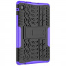Чехол Hybrid Armor для Huawei MatePad T8 (черный + фиолетовый)
