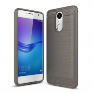 Чехол-накладка Carbon Fibre для Huawei Enjoy 6 (серый) Чехол-накладка Carbon Fibre для Huawei Enjoy 6 (серый)