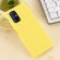 Силиконовый чехол Mobile Shell для Samsung Galaxy M51 (желтый)