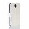 Чехол с визитницей для Huawei Y5 2017 / Y6 2017 (белый)