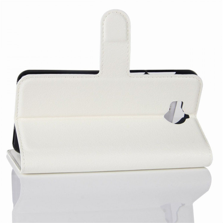 Чехол с визитницей для Huawei Y5 2017 / Y6 2017 (белый)