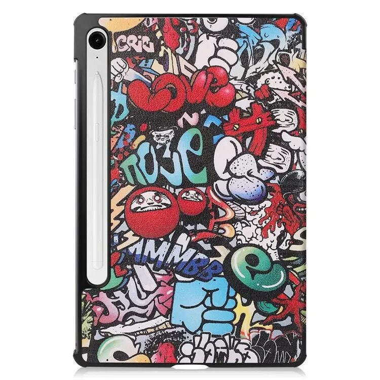 Чехол Smart Case для Samsung Galaxy Tab S9 FE (Graffiti)