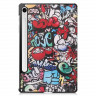 Чехол Smart Case для Samsung Galaxy Tab S9 FE (Graffiti)