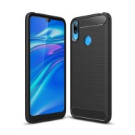 Чехол-накладка Carbon Fibre для Huawei Y7 (2019) / Y7 Prime (2019) (черный) Чехол-накладка Carbon Fibre для Huawei Y7 (2019) / Y7 Prime (2019) (черный)