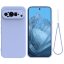 Силиконовый чехол Mobile Shell для Google Pixel 9 Pro (фиолетовый)