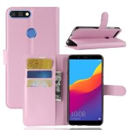 Чехол с визитницей для Huawei Honor 7C Pro / Enjoy 8 (розовый) Чехол с визитницей для Huawei Honor 7C Pro / Enjoy 8 (розовый)