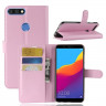 Чехол с визитницей для Huawei Honor 7C Pro / Enjoy 8 (розовый)