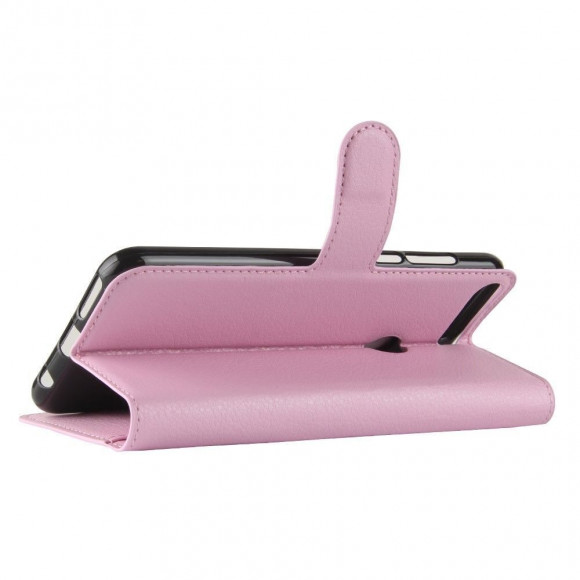 Чехол с визитницей для Huawei Honor 7C Pro / Enjoy 8 (розовый)