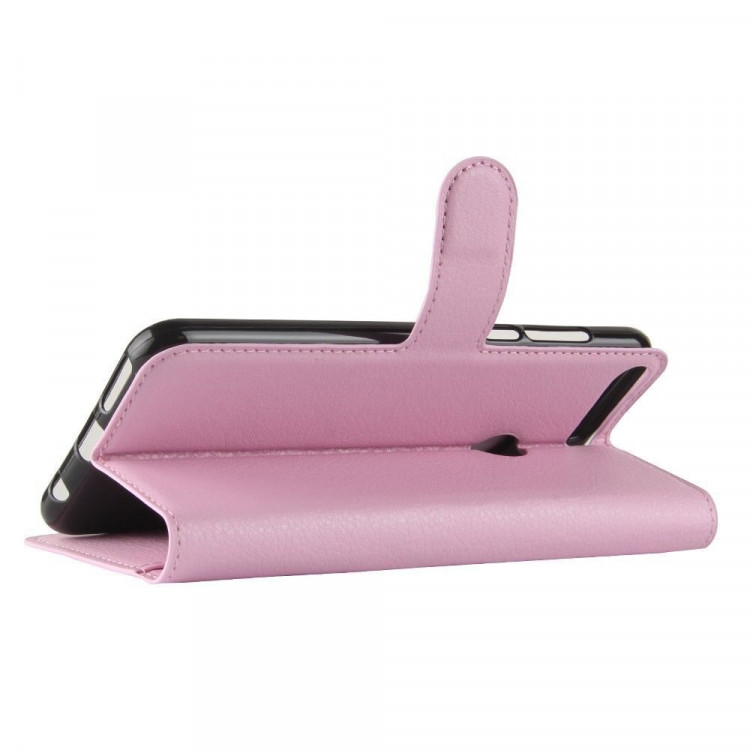 Чехол с визитницей для Huawei Honor 7C Pro / Enjoy 8 (розовый)