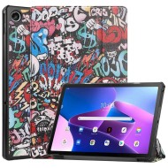 Планшетный чехол для Lenovo Tab M10 Plus (Gen 3) / Lenovo Xiaoxin Pad 2022 (Graffiti) Планшетный чехол для Lenovo Tab M10 Plus (Gen 3) / Lenovo Xiaoxin Pad 2022 (Graffiti)