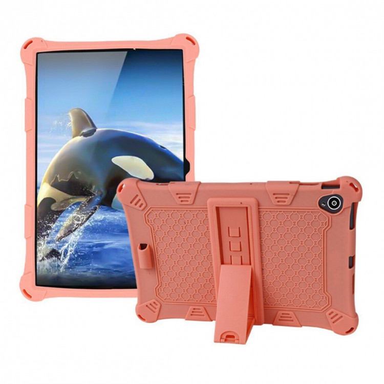 Силиконовый чехол для Teclast M40 Air, Teclast P30HD, Teclast P30 Air (розовый)