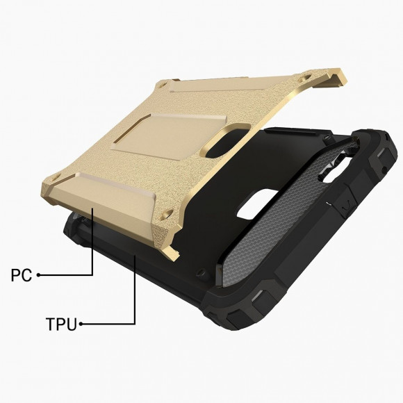 Чехол Armor для Huawei P9 Lite (золотой) Чехол Armor для Huawei P9 Lite (золотой)