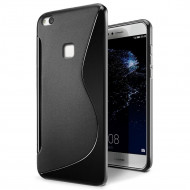Нескользящий чехол для Huawei P10 Lite (черный) Нескользящий чехол для Huawei P10 Lite (черный)