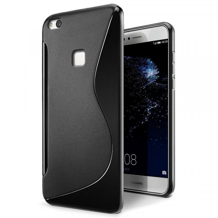 Нескользящий чехол для Huawei P10 Lite (черный)
