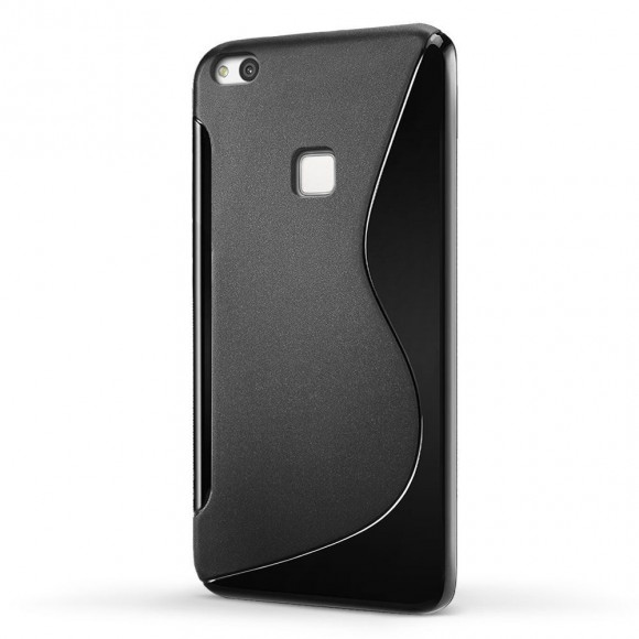 Нескользящий чехол для Huawei P10 Lite (черный) Нескользящий чехол для Huawei P10 Lite (черный)