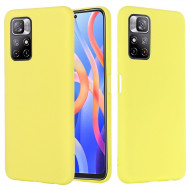 Силиконовый чехол Mobile Shell для Xiaomi Poco M4 Pro 5G (желтый) Силиконовый чехол Mobile Shell для Xiaomi Poco M4 Pro 5G (желтый)